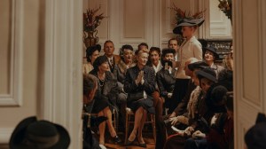 A scene from the Disney+ series “Cristóbal Balenciaga.”