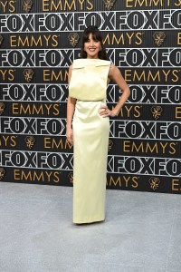 Aubrey Plaza in Loewe.