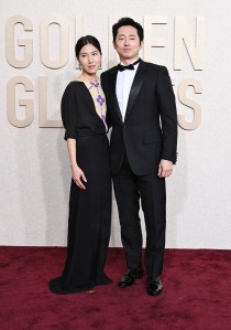 Joana Pak and Steven Yeun