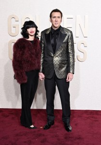 Riko Shibata and Nicolas Cage