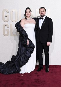 Lily Gladstone and Leonardo DiCaprio