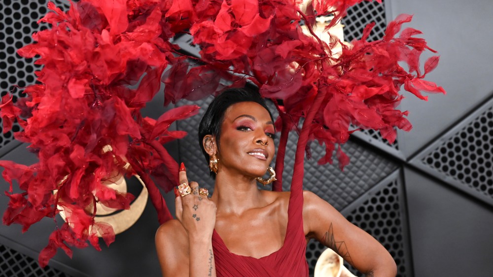 Dawn Richard at the 66th Annual GRAMMY Awards held at Crypto.com Arena on February 4, 2024 in Los Angeles, California.