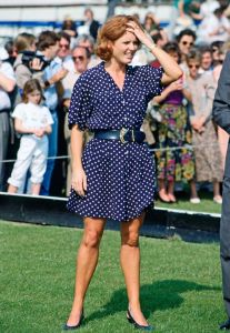 BERKSHIRE, UNITED KINGDOM - JULY 04:  The Duchess Of York At The Royal Berkshire Polo Club  (Photo by Tim Graham Photo Library via Getty Images)
