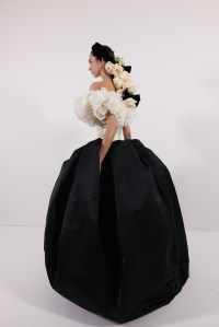Backstage at Giambattista Valli Couture Spring 2024 as part of Paris Couture Fashion Week held at Pavillon Vendôme on January 22, 2024 in Paris, France.