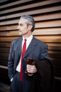 Street style at Pitti Uomo 105 in Florence, Italy.