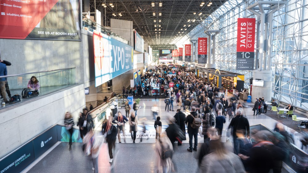 NRF's Big Show convention at the Javits Center.