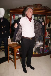 Designer Sir Paul Smith attends a cocktail party in his honor at Barney's.