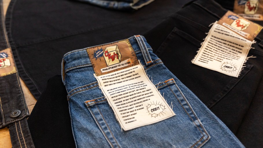 A pair of jeans from Soorty's Orbit collection.