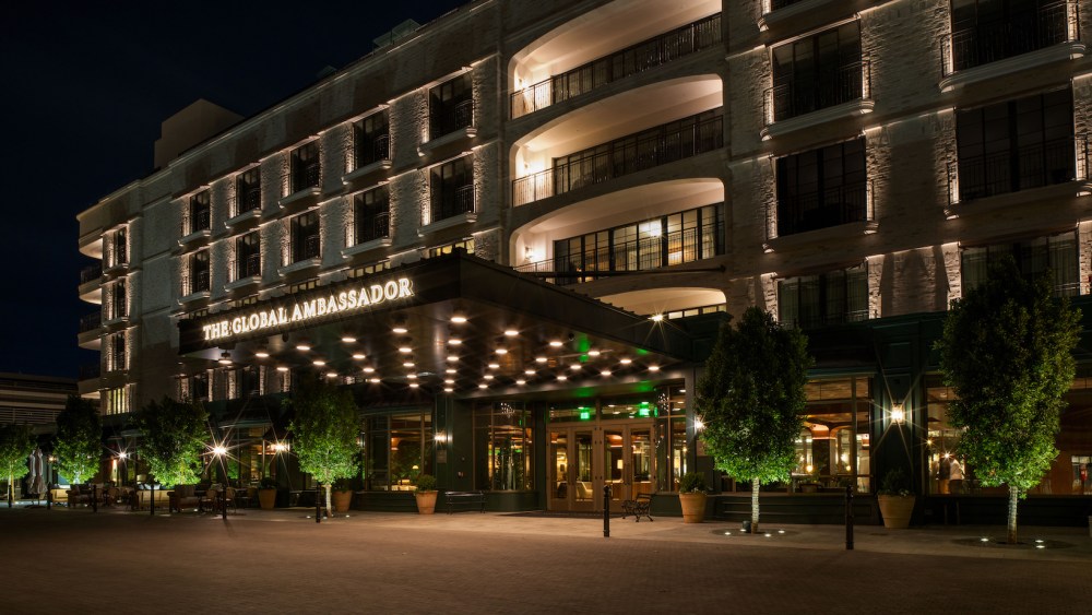 The Global Ambassador hotel.