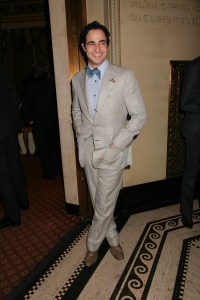 Designer Zac Posen attends the biannual Gordon Parks Foundation gala at Gotham Hall in New York City.