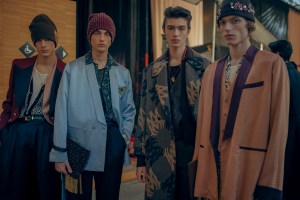 Backstage at Amiri Men's Fall 2024