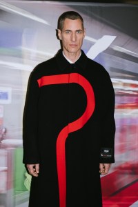 Backstage at MSGM Men's Fall 2024