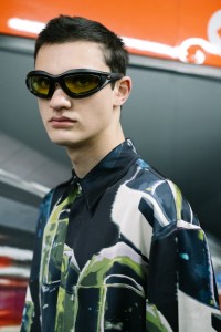 Backstage at MSGM Men's Fall 2024