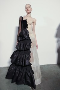Backstage at Viktor & Rolf Couture Spring 2024
