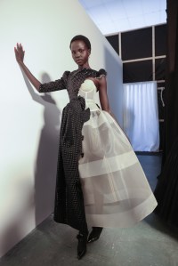 Backstage at Viktor & Rolf Couture Spring 2024