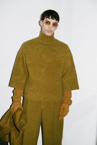 Backstage at Zegna Men's Fall 2024
