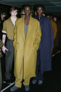 Backstage at Zegna Men's Fall 2024