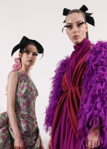 Backstage at Giambattista Valli Couture Spring 2024