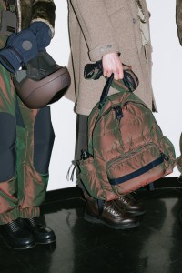 Backstage at Giorgio Armani Men's Fall 2024