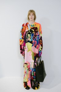Backstage at Loewe Men's Fall 2024