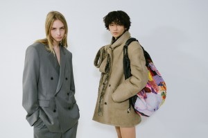 Backstage at Loewe Men's Fall 2024