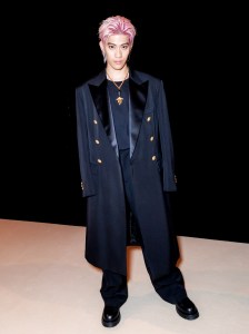 Yamato at Balmain Men’s Fall 2024 as part of Paris Men's Fashion Week held at Grande Halle de la Villette on January 20, 2024 in Paris, France.
