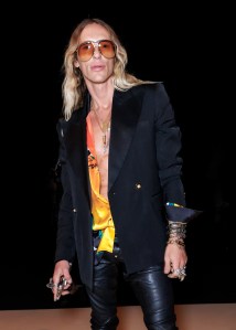 Tyrone Dylan at Balmain Men’s Fall 2024 as part of Paris Men's Fashion Week held at Grande Halle de la Villette on January 20, 2024 in Paris, France.