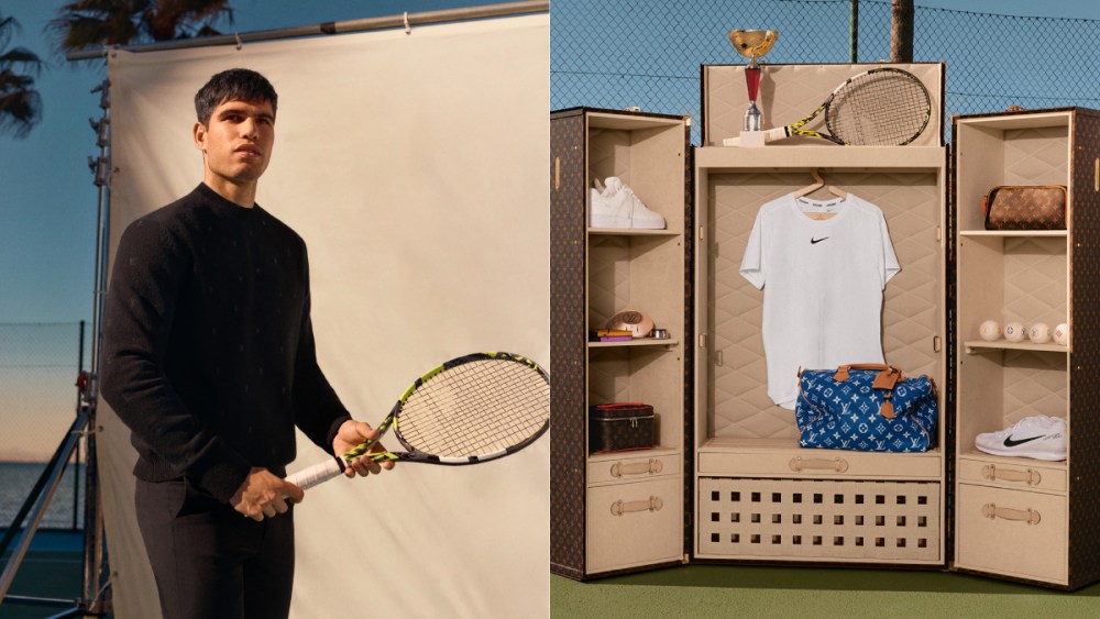 Louis Vuitton, Carloz Carlos Alcaraz, collection, trunk