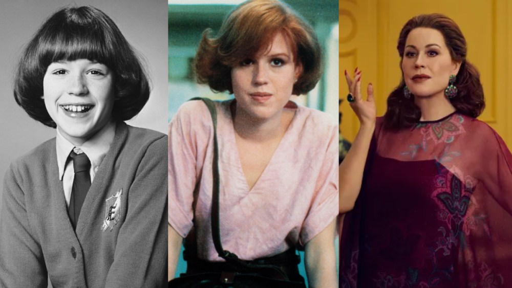 Molly Ringwald, hair style evolution, Molly Ringwald hair, 80s style fashion, natural red hair