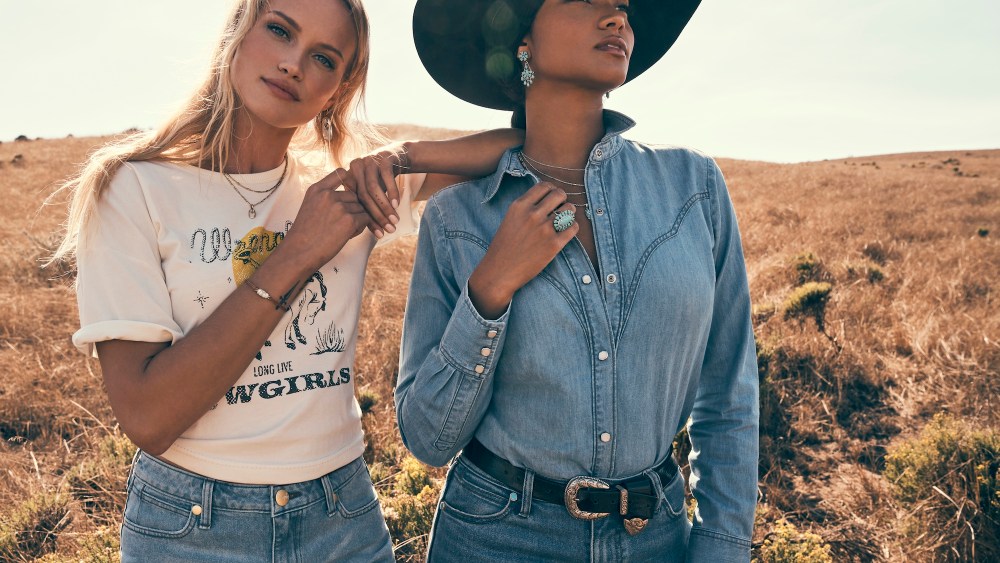Wrangler teamed with Yellow Rose by Kendra Scott to deliver a collection of women's apparel and jewelry.