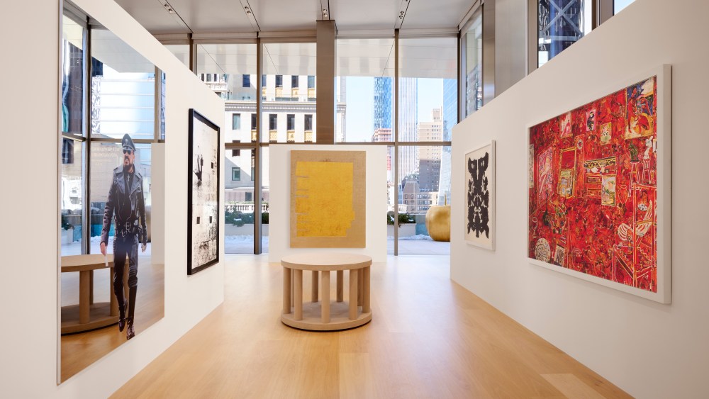 Peter Marino's art exhibition at Tiffany & Co's The Landmark