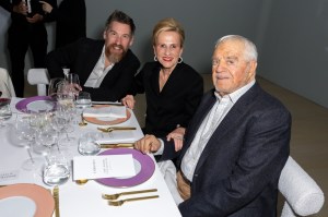 Alex Marshall, Jackie Blum, and Irving Blum