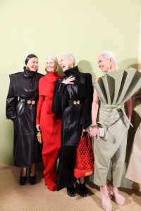 Backstage at the Balmain Fall 2024 Ready-to-Wear