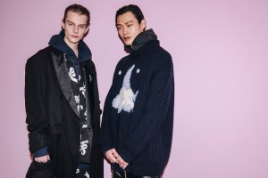 Backstage at Coach RTW Fall 2024 as part of New York Ready to Wear Fashion Week held at the James B. Duke House on February 12, 2024 in New York, New York.Backstage at the Coach fall 2024 ready-to-wear show at New York Fashion Week.