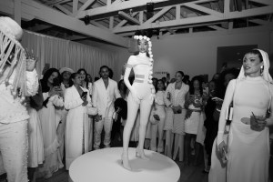 Beyoncé celebrates the launch of her hair care line, CÉCRED, with an intimate gathering at Revery LA in Downtown Los Angeles