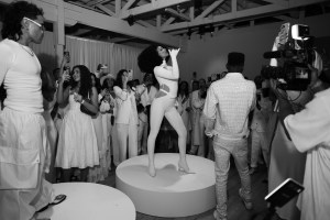 Beyoncé celebrates the launch of her hair care line, CÉCRED, with an intimate gathering at Revery LA in Downtown Los Angeles