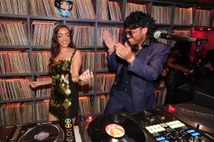 Alissia Benveniste and Anderson .Paak at the Boogie Nights Pre-Grammy Party held at The West Hollywood EDITION on February 2, 2024 in West Hollywood, California.