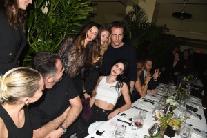 The scene at the Frame NYFW Dinner held at Indochine on February 12, 2024 in New York, New York.