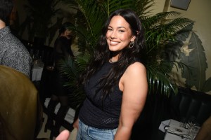 Ashley Graham at the Frame NYFW Dinner held at Indochine on February 12, 2024 in New York, New York.