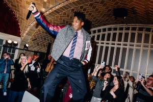 Jon Batiste  at the Tommy Hilfiger Fall 2024 ready-to-wear show
