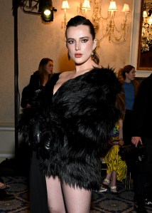 Bella Thorne  at the Christian Cowan Fall 2024 ready-to-wear show