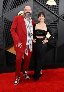 Beto Perez and Paula Arenas at the 66th Annual GRAMMY Awards held at Crypto.com Arena on February 4, 2024 in Los Angeles, California.