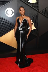 LOS ANGELES, CALIFORNIA - FEBRUARY 04: (FOR EDITORIAL USE ONLY) Janelle Monáe attends the 66th GRAMMY Awards at Crypto.com Arena on February 04, 2024 in Los Angeles, California. (Photo by Frazer Harrison/Getty Images)