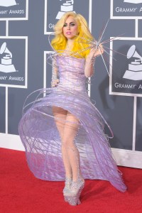Lady Gaga at the 2010 Grammy Awards