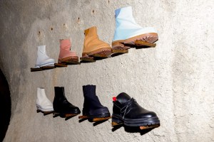 The scene at the grand opening of 424's Melrose Place store held at 424.