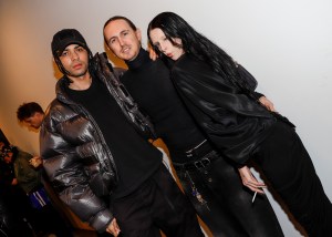 Brandon Bowen, Travis Castle and Genesis Webb at the grand opening of 424's Melrose Place.
