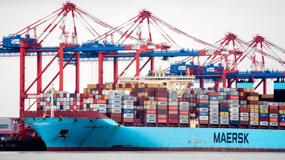 Maersk’s stock dropped 15 percent on Thursday.