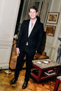 Wes Gordon at the Adam Lippes 10th Anniversary Dinner held at Majorelle on February 6, 2024 in New York, New York.