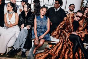 Selah Marley at Area Spring 2024 ready-to-wear show