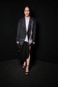 Rachel Brosnahan at the Dior Fall 2024 ready-to-wear show